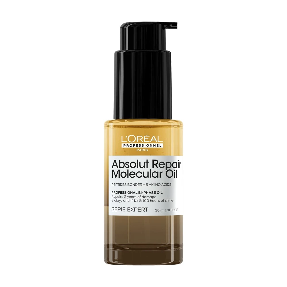 שמן דו-פאזי לשיקום שיער פגום - LOREAL ABSOLUT REPAIR OIL